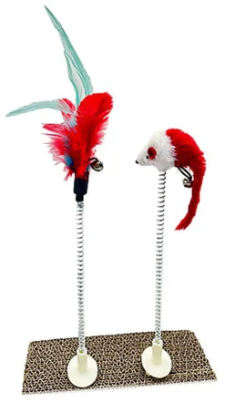 Anka - 2 Jouets à Planter pour Chats - 20cm