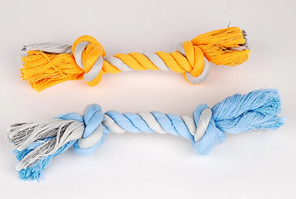 Anka - Corde 2 Nœuds pour Petit Chien - 19cm