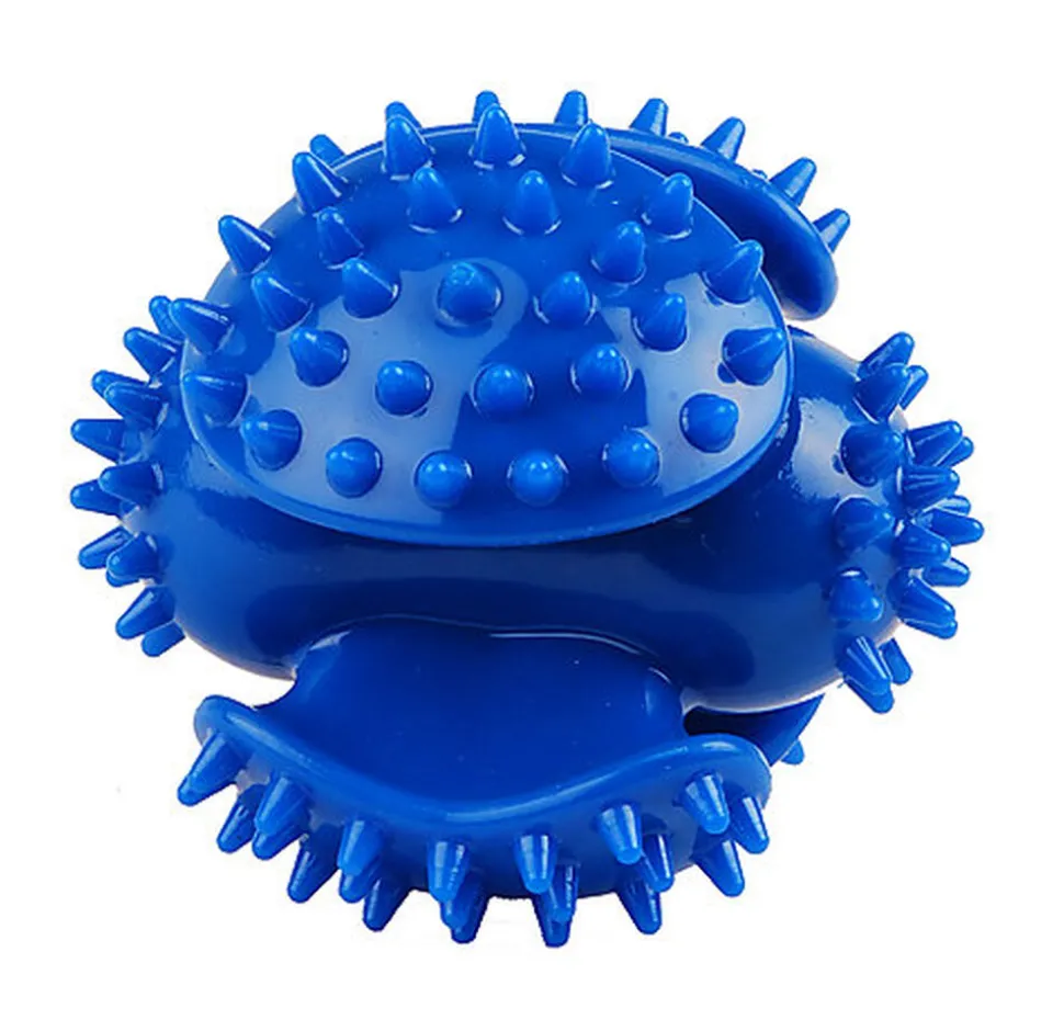Anka - Jouet Balle Spiky en TPR L pour Chien - 9,5cm