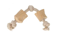 Anka - Jouet Corde + Bois de Caféier L pour Chiens - 35cm