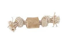 Anka - Jouet Corde + Bois de Caféier S/M pour Chiens - 20cm