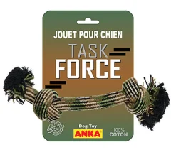 Anka - Jouet Corde 2 Nœuds TASK FORCE pour Chien