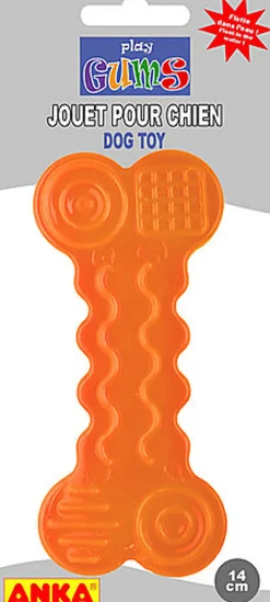 Anka - Jouet Play Gums Bone - 14 cm