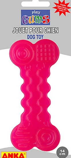 Anka - Jouet Play Gums Bone - 14 cm