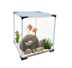 Antinea - Nano Aquarium Cuve Nue Cube + Couvercle - 18,75L