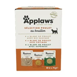 Applaws - Multipack Sachets au Poulet pour Chat - 840g
