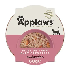 Applaws - Pâtée au Thon et Crevettes pour Chat - 60g