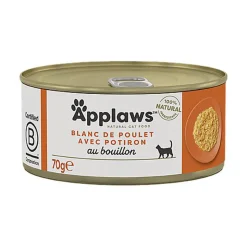 Applaws - Pâtée en Boîte au Poulet et Potiron pour Chat - 70g