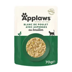 Applaws - Sachet Fraîcheur Poulet Asperge pour Chat - 70g
