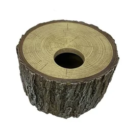 Aquadella - Décoration Nesting Cave M Brun pour Terrarium - 20x20x10,9