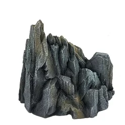 Aquadella - Décoration PATAGONIA M Anthracite pour Aquarium - 20,5x11,5x16cm