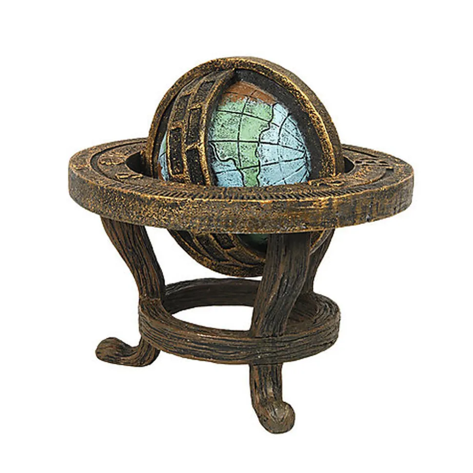 Aquadella - Décoration Steampunk Globe pour Aquarium