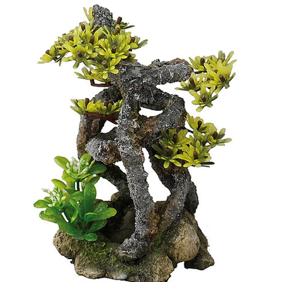 Aquadella - Décoration Twistbonsai pour Aquarium - 17,5cm