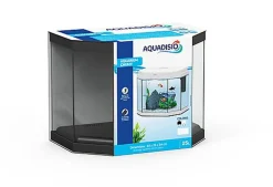 Aquadisio - Aquarium Chumy Équipé Noir - 25L
