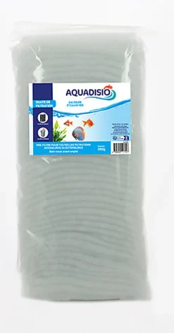 Aquadisio - Ouate Filtrante pour Aquarium - 250g