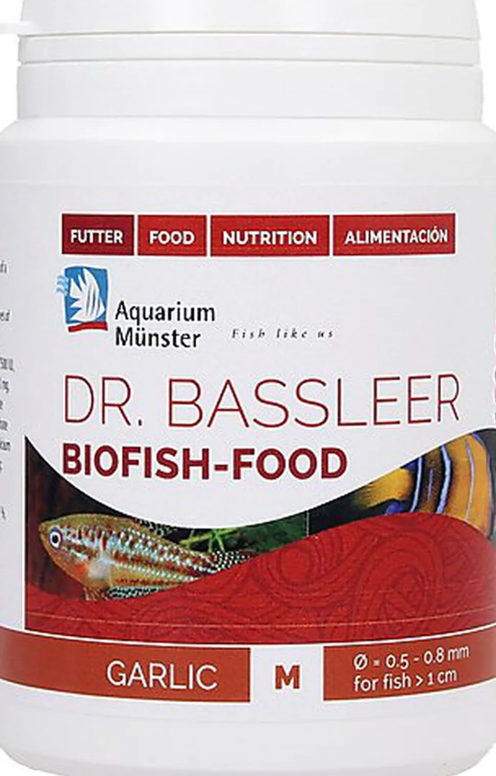 Aquarium Münster - Aliment Biofish Food Garlic M - 150g