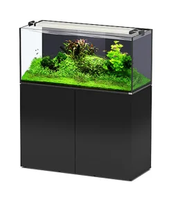Aquatlantis - Aquarium + Meuble AQUAVIEW 120 Noir - 278L