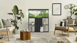 Aquatlantis - Aquarium Prestige 100 - Gris Anthracite Led 2.0 EQP