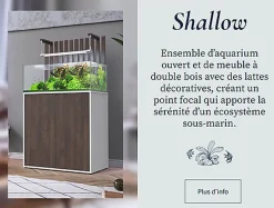 Aquatlantis - Ensemble Shallow 80 Blanc/Chêne - 93L