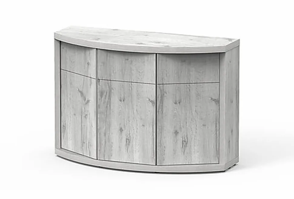 Aquatlantis - Meuble SUBLIME HORIZON 120 Chêne Blanc pour Aquarium - 120x49x83cm