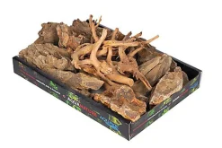 Aquavie - Décoration Vigne et Pierre Orangé pour Aquarium