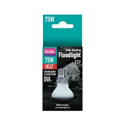 Arcadia - Spots Solar Basking Floodlight 75 Watt - Réptiles