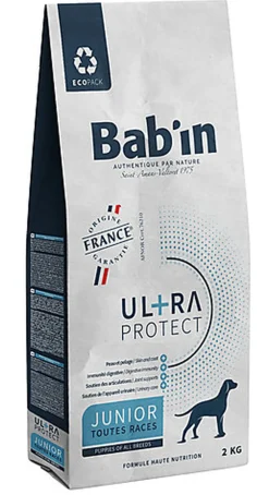 Bab'in - Croquettes Poulet pour Chiot Medium