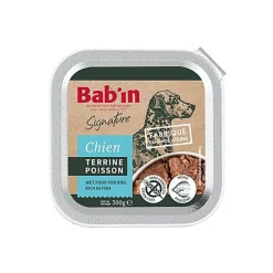 Bab'in - Terrine au Poisson pour Chiens  - 300g