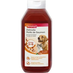 Beaphar - Huile de saumon pour chien et chat - 940 ml