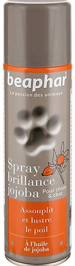 Beaphar - Spray Brillance Jojoba pour Chiens et Chats - 250ml