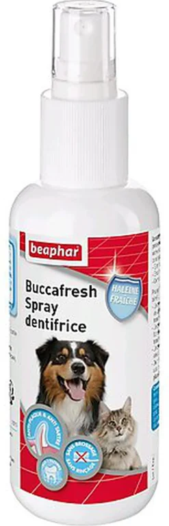 Beaphar - Spray Dentifrice Buccafresh 3 Enzymes pour Chien - 150ml