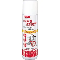 Beaphar - Spray et Diffuseur Automatique 80m2 pour Habitat - 250ml