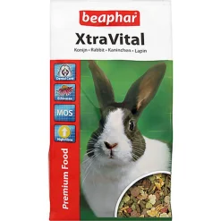 Beaphar - XtraVital, alimentation premium complète pour lapin - 1 kg