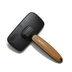 Beauty - Brosse Carde Auto-nettoyante pour Chien