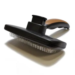 Beauty - Brosse Carde Auto-nettoyante pour Chien