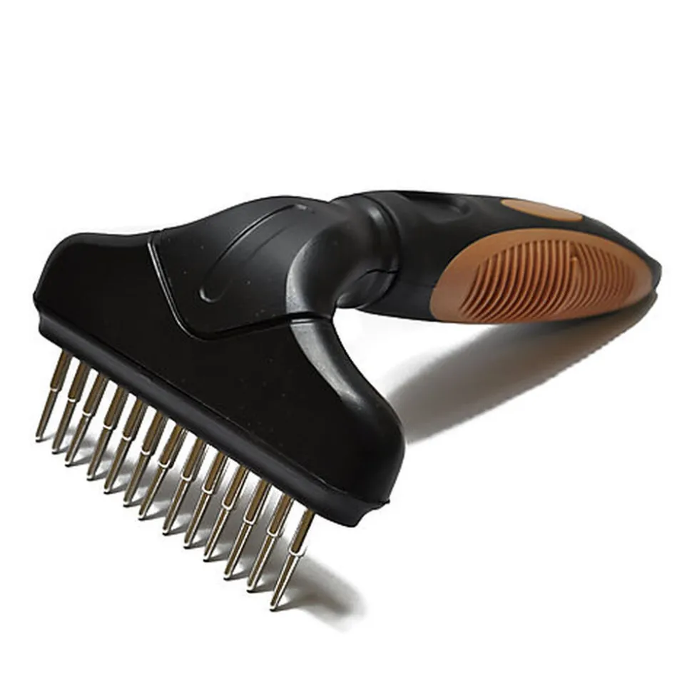 Beauty - Etrille à 13 Dents Rotatives pour Chiens - 15cm