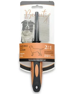 Beauty - Peigne Double pour Chien - 21cm