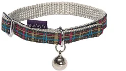 Bobby - Collier Kilt Marron pour Chat - 30cm