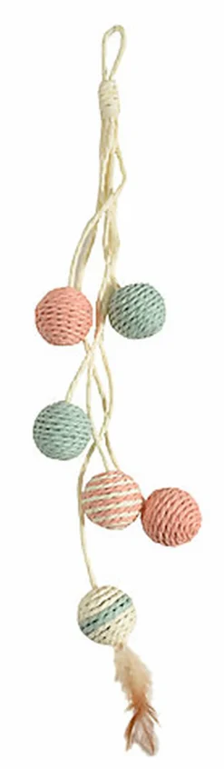 Bobby - Griffoir Bille Rose pour Chats - 52cm