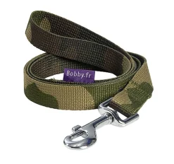 Bobby - Laisse Camouflage Kaki pour Chiens
