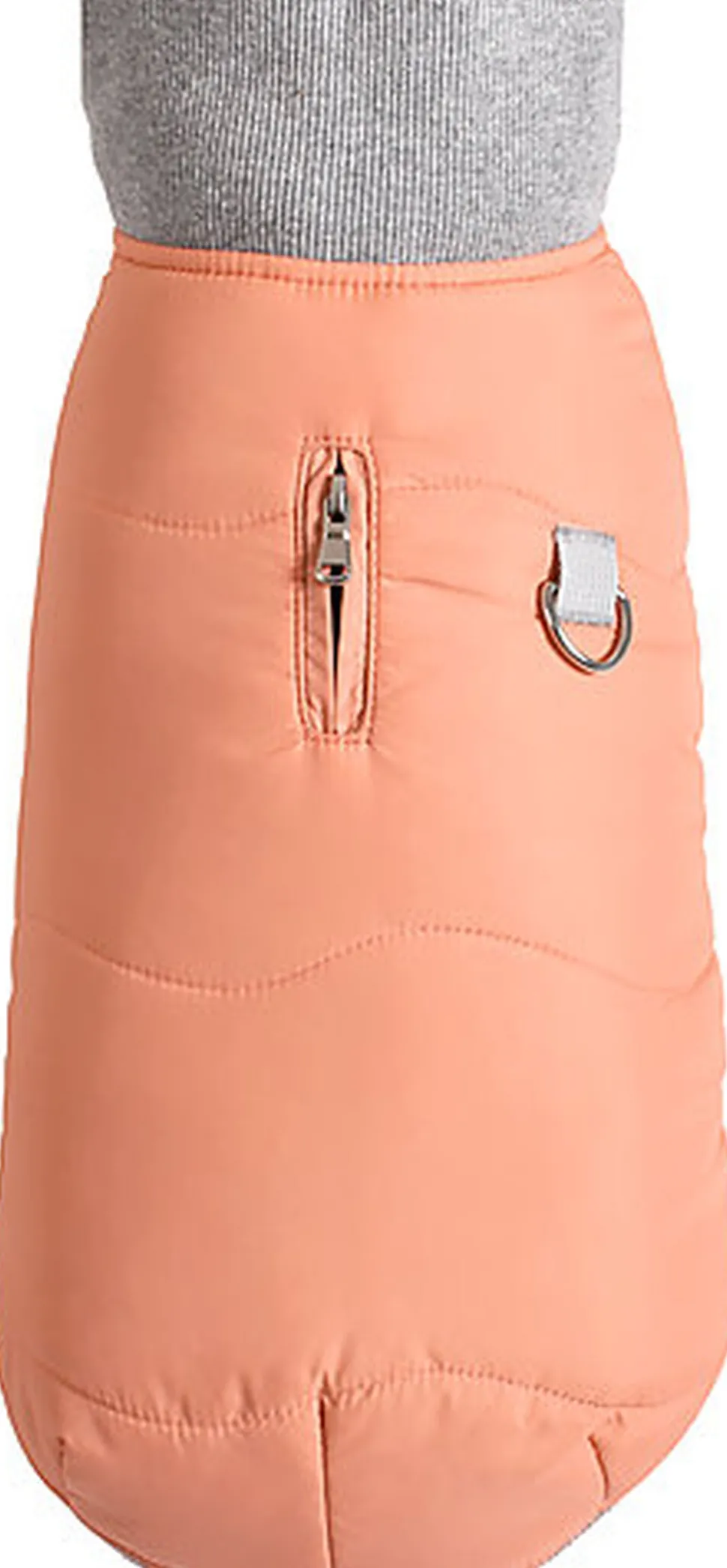 Bobby - Manteau Contraste Corail pour Chiens - M/40cm