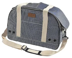 Bobby - Sac de Transport Tennis Marine pour Chiens et Chats - 45cm