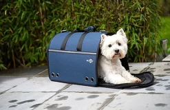 Bobby - Sac de Transport Week-end pour Chiens et Chats - Bleu