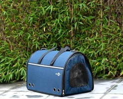 Bobby - Sac de Transport Week-end pour Chiens et Chats - Bleu