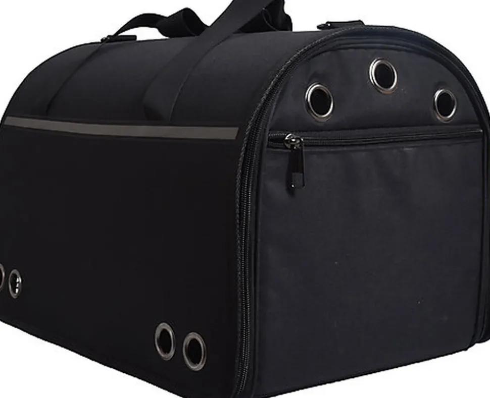 Bobby - Sac de Transport Week-end pour Chiens et Chats - Noir