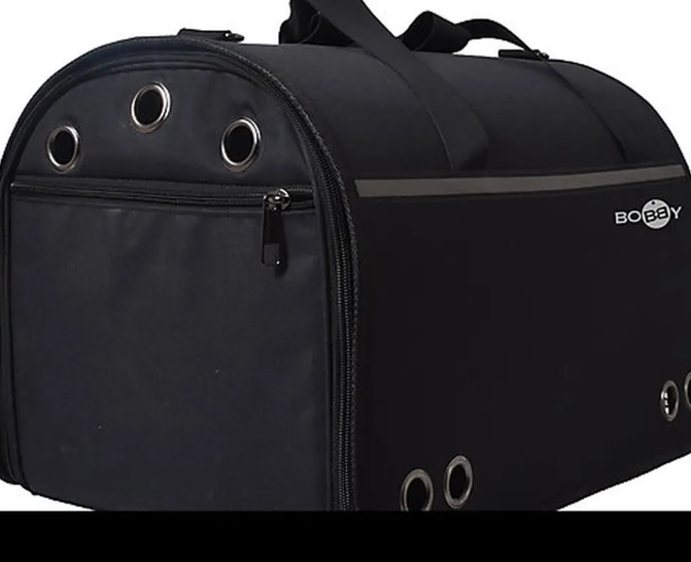 Bobby - Sac de Transport Week-end pour Chiens et Chats - Noir