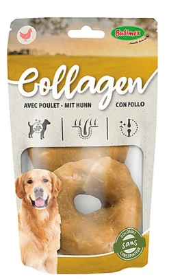 Bubimex - Friandises Donuts de Collagène au Poulet - 10cm