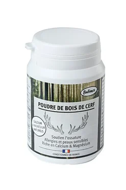 Bubimex - Poudre de Bois de Cerf pour Chien - 60g