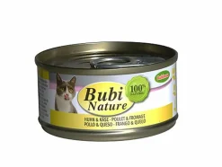 Bubimex - Pâtée Bubi Nature Poulet et Fromage pour Chat - 70g
