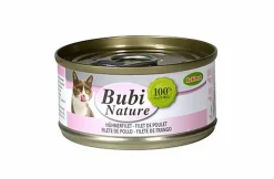 Bubimex - Pâtée Bubi Nature Filets de Poulet pour Chat - 70g